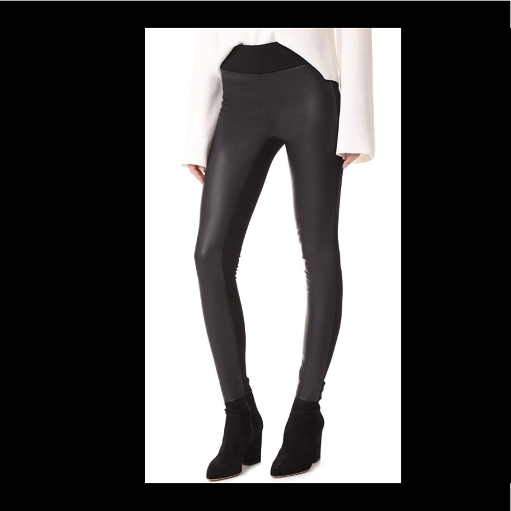 Club Monaco Tasha Pants Leggings faux leather
